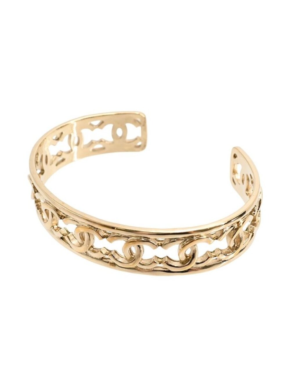Chanel Bangle Bracelet Gold